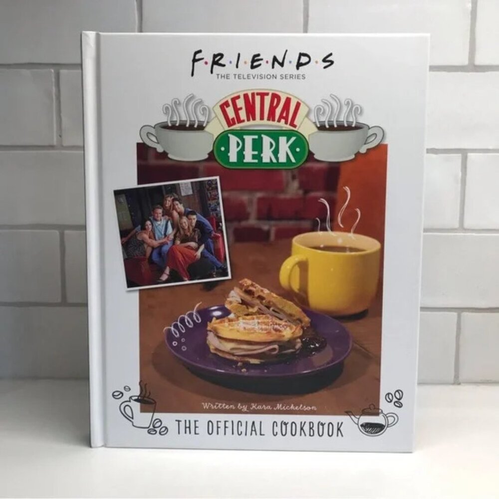NEW Friends Central Perk The Official Cookbook Hardcover Edition Warner Bros.